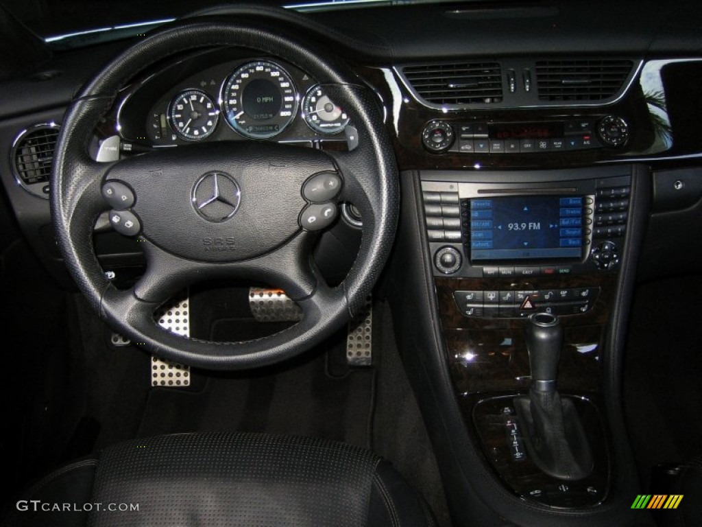 2008 Mercedes-Benz CLS 63 AMG Black Dashboard Photo #50716462
