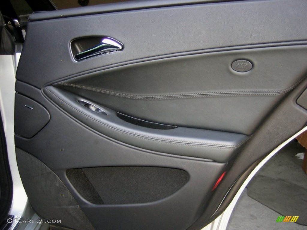 2008 Mercedes-Benz CLS 63 AMG Black Door Panel Photo #50716591