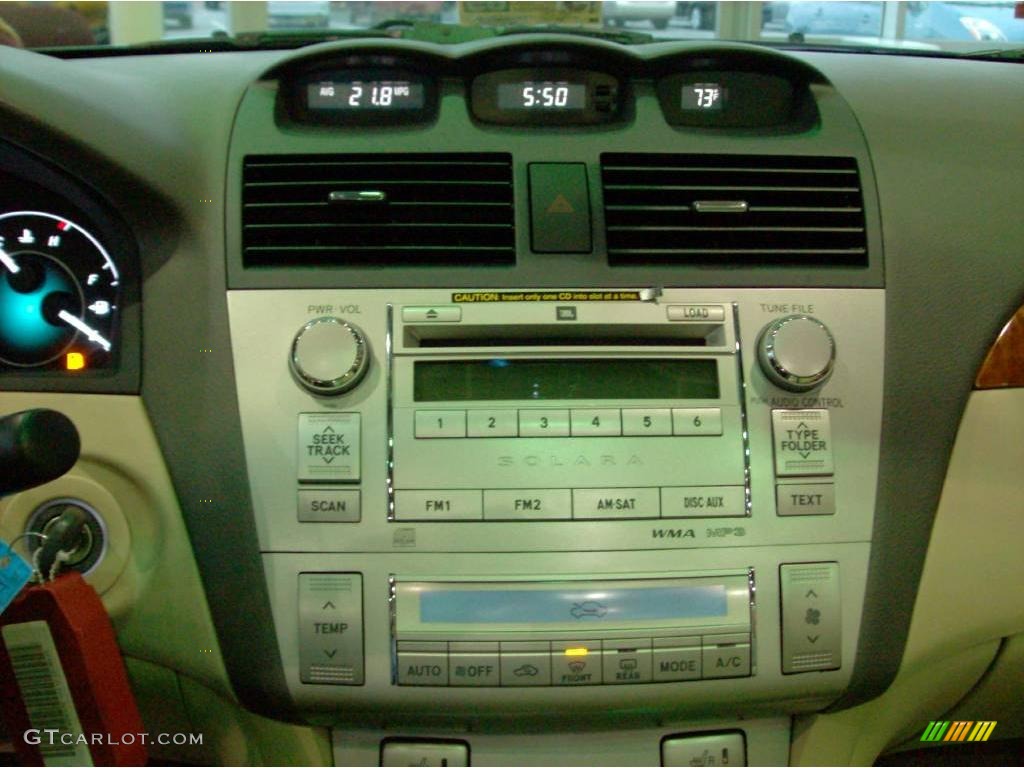 2008 Solara SLE V6 Convertible - Black / Ivory photo #13