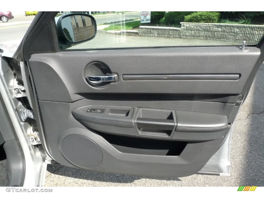 2008 Dodge Charger SRT-8 Dark Slate Gray Door Panel Photo #50719459