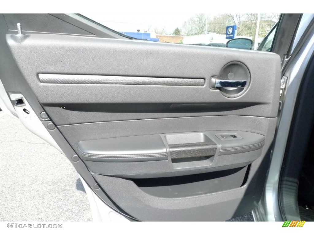 2008 Dodge Charger SRT-8 Dark Slate Gray Door Panel Photo #50719477