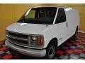 2001 White Chevrolet Express 2500 Cargo Van  photo #2
