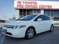 Taffeta White - Civic LX Sedan Photo No. 1