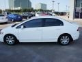 Taffeta White - Civic LX Sedan Photo No. 2