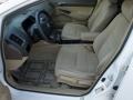 Taffeta White - Civic LX Sedan Photo No. 10
