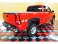 2004 Victory Red Chevrolet Silverado 2500HD LT Extended Cab 4x4  photo #4