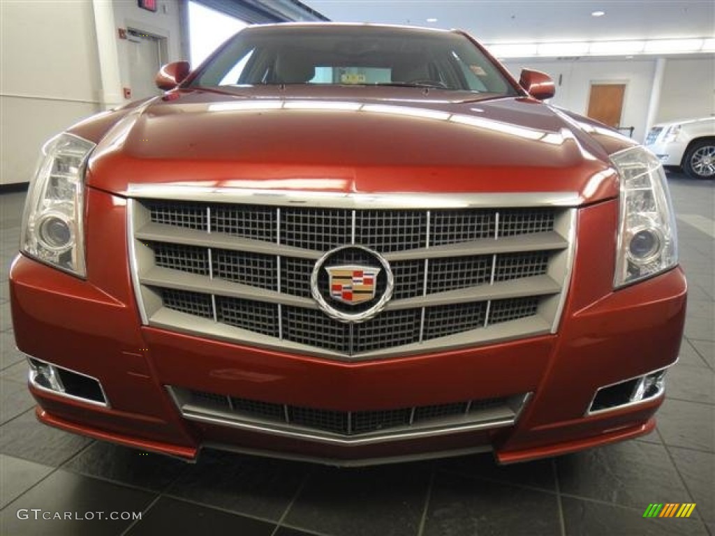 Crystal Red Tintcoat 2010 Cadillac CTS 4 3.6 AWD Sedan Exterior Photo #50720656
