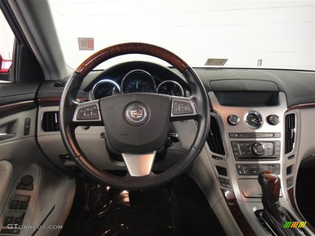 2010 Cadillac CTS 4 3.6 AWD Sedan Light Titanium/Ebony Dashboard Photo #50720716