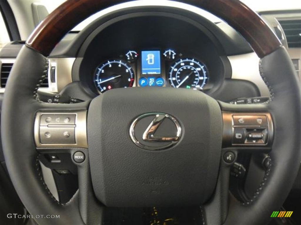 2010 Lexus GX 460 Black Steering Wheel Photo #50720920