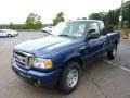 Vista Blue Metallic - Ranger XLT SuperCab 4x4 Photo No. 5