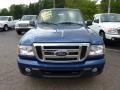 Vista Blue Metallic - Ranger XLT SuperCab 4x4 Photo No. 6