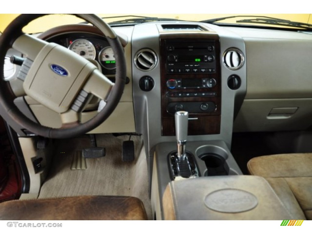 2006 F150 King Ranch SuperCrew 4x4 - Dark Copper Metallic / Castano Brown Leather photo #5