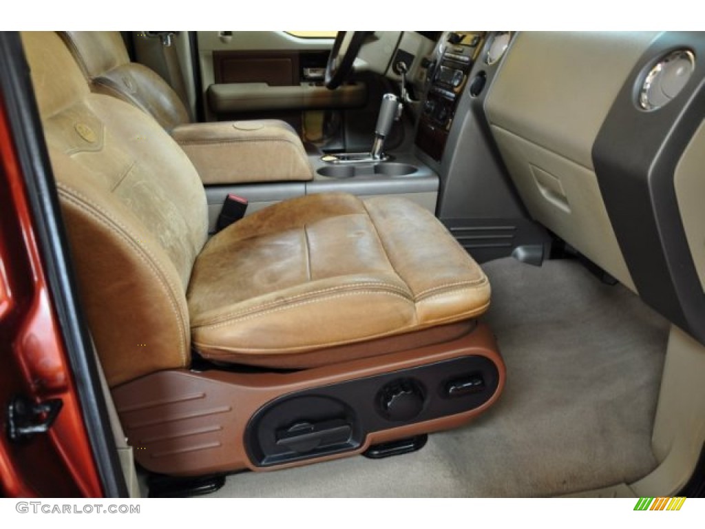 2006 F150 King Ranch SuperCrew 4x4 - Dark Copper Metallic / Castano Brown Leather photo #14