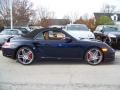 2009 Midnight Blue Metallic Porsche 911 Turbo Cabriolet  photo #33