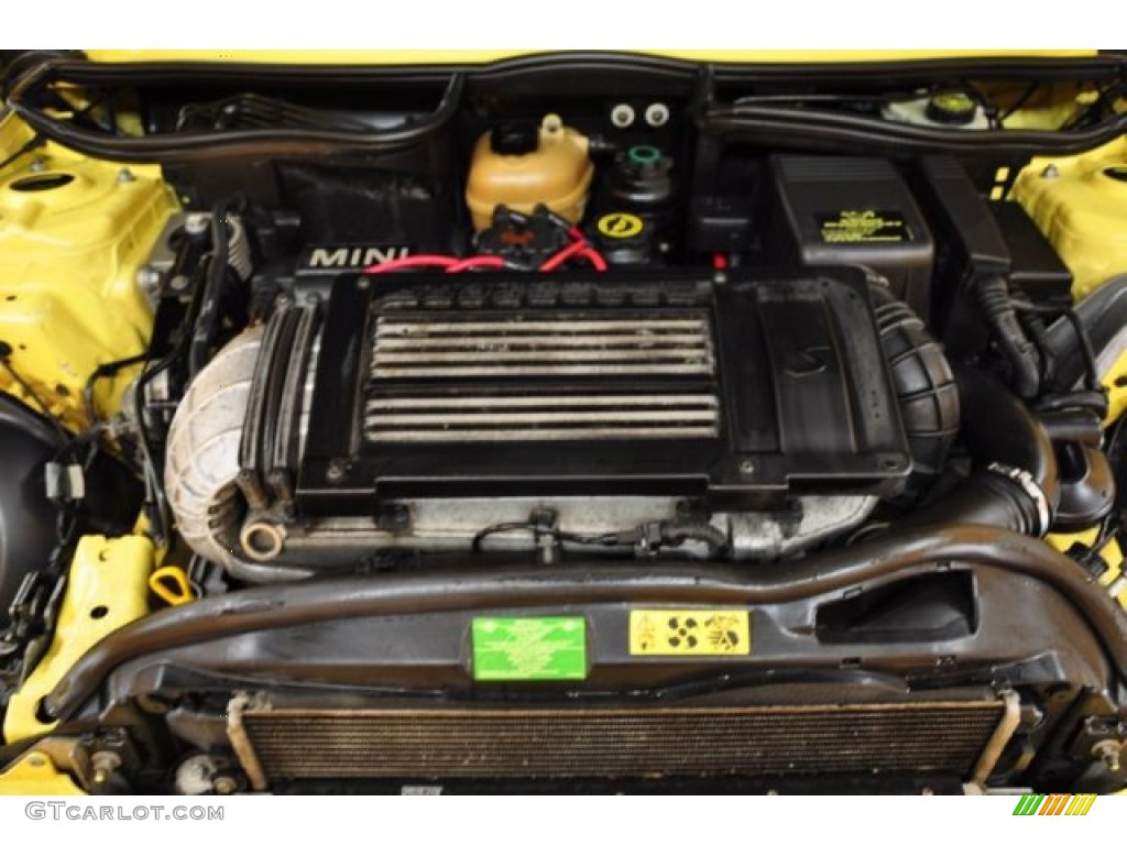 2002 Mini Cooper S Hardtop 1.6 Liter Supercharged SOHC 16-Valve 4 Cylinder Engine Photo #50722036