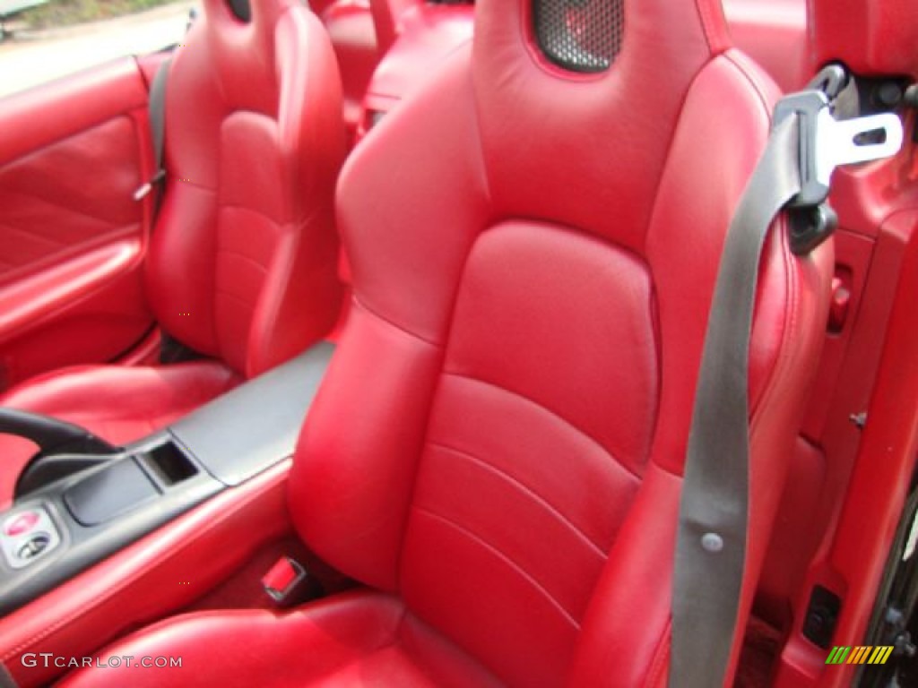 Red Interior 2002 Honda S2000 Roadster Photo #50722726