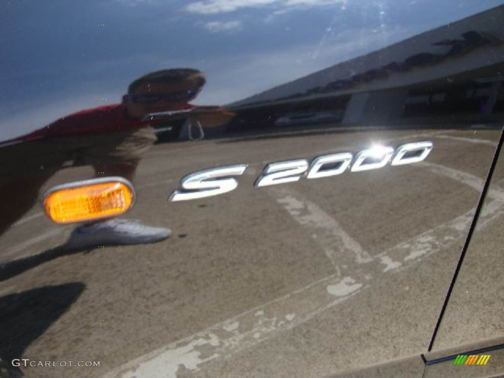 2002 S2000 Roadster - Berlina Black / Red photo #28