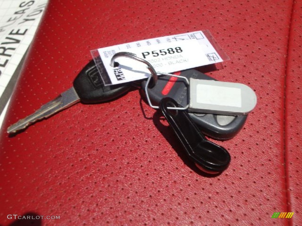 2002 S2000 Roadster - Berlina Black / Red photo #30