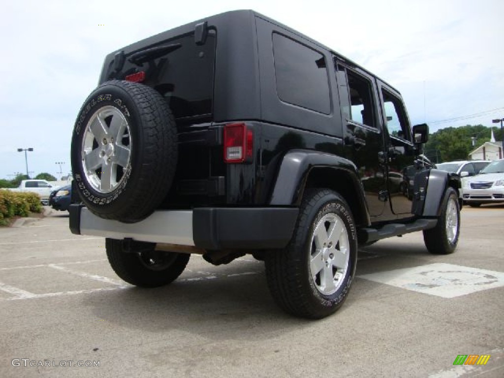 Black 2008 Jeep Wrangler Unlimited Sahara Exterior Photo #50722924