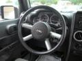 Dark Slate Gray/Med Slate Gray 2008 Jeep Wrangler Unlimited Sahara Steering Wheel