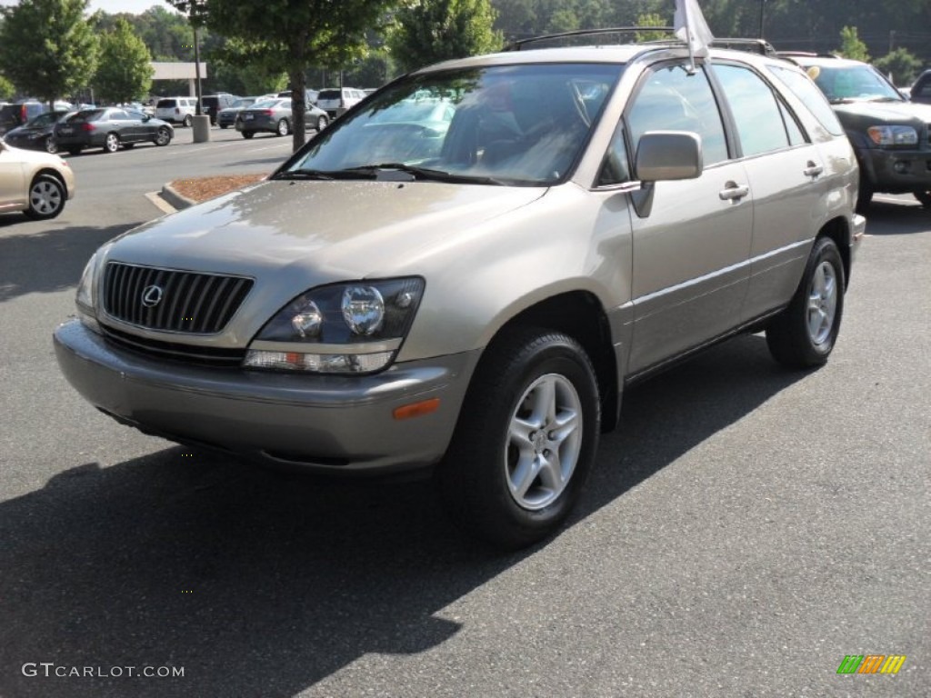 1999 RX 300 AWD - Burnished Gold Metallic / Ivory photo #1