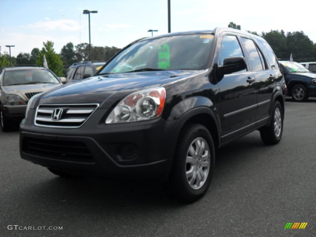 2005 CR-V EX 4WD - Nighthawk Black Pearl / Black photo #1