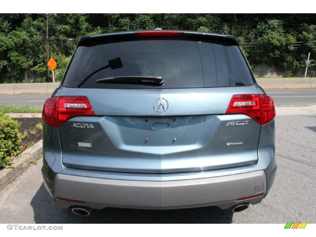 Steel Blue Metallic 2008 Acura MDX Standard MDX Model Exterior Photo #50724501