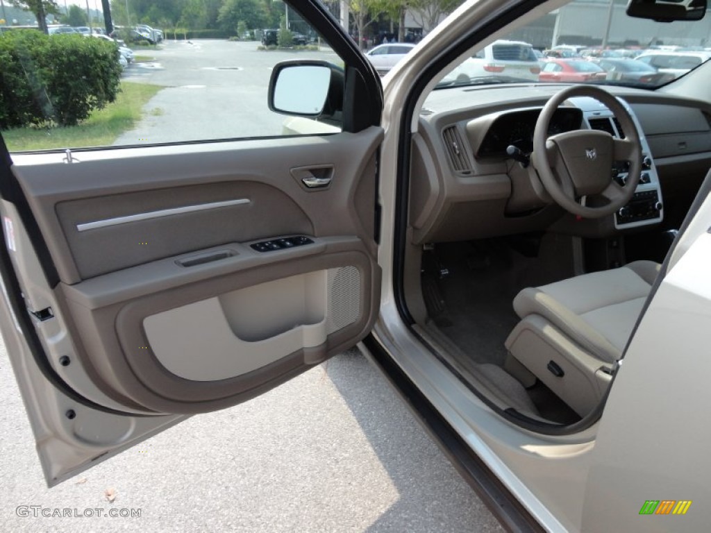 2009 Dodge Journey SXT Pastel Pebble Beige Door Panel Photo #50724944