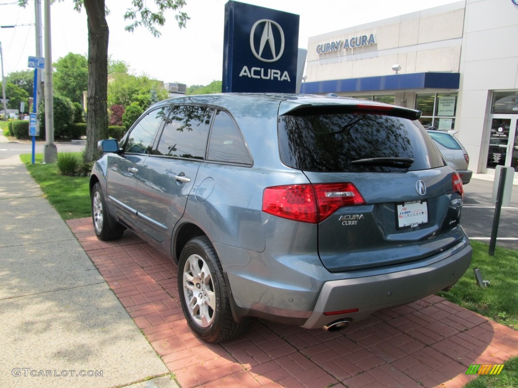 2007 MDX  - Steel Blue Metallic / Taupe photo #7