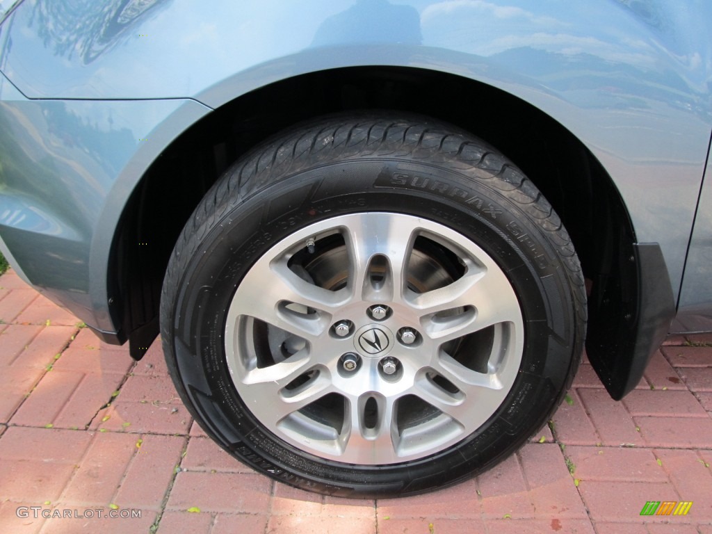 2007 MDX  - Steel Blue Metallic / Taupe photo #8