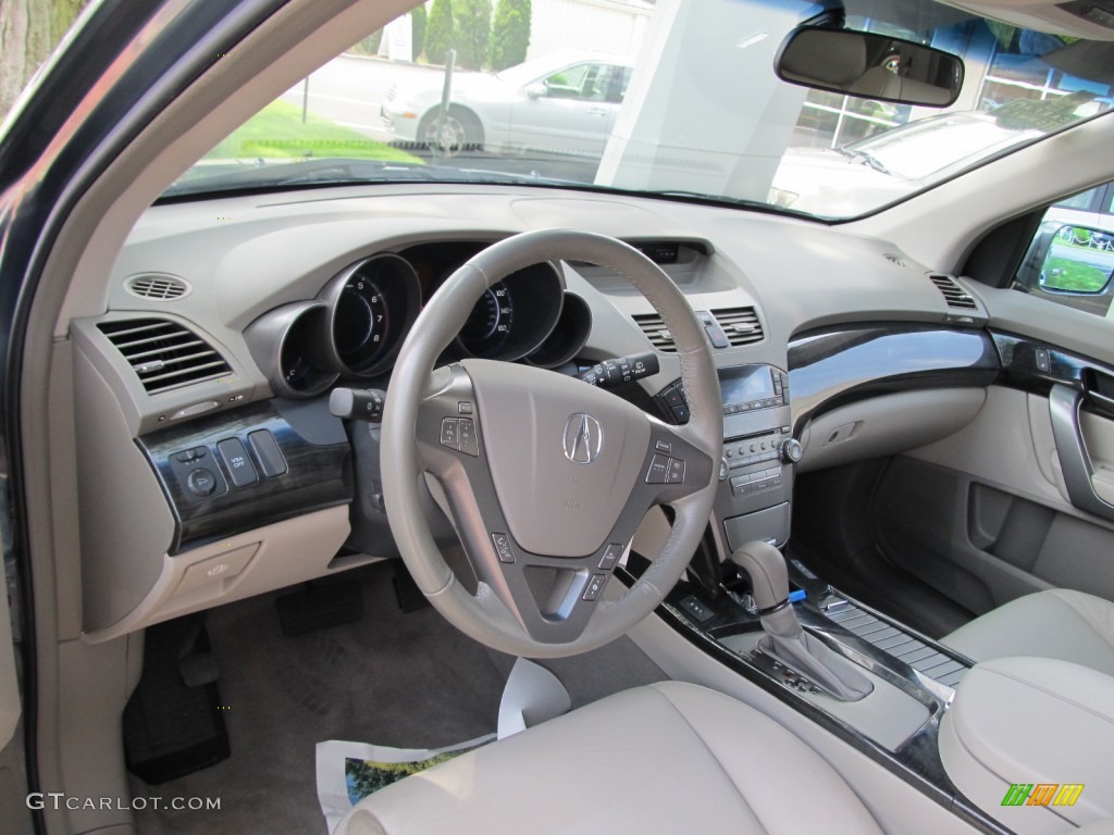 2007 MDX  - Steel Blue Metallic / Taupe photo #13