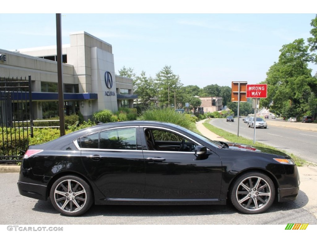 Crystal Black Pearl 2009 Acura TL 3.7 SH-AWD Exterior Photo #50726076