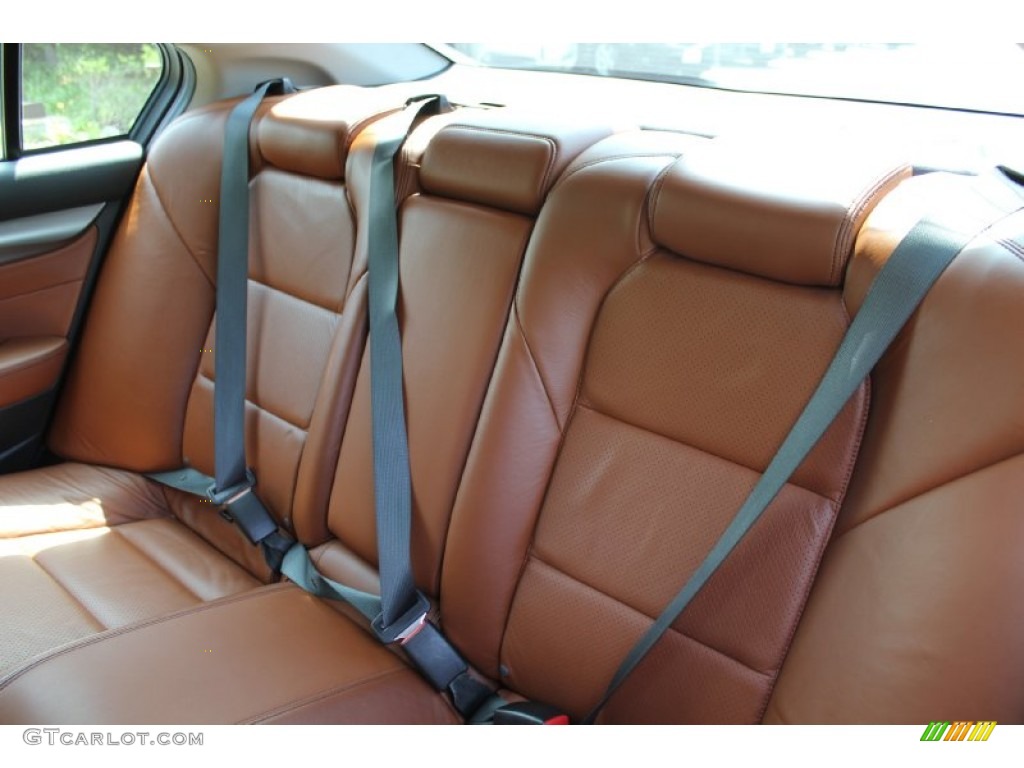Umber/Ebony Interior 2009 Acura TL 3.7 SH-AWD Photo #50726325