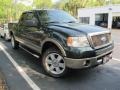 2006 Aspen Green Metallic Ford F150 Lariat SuperCab 4x4  photo #1