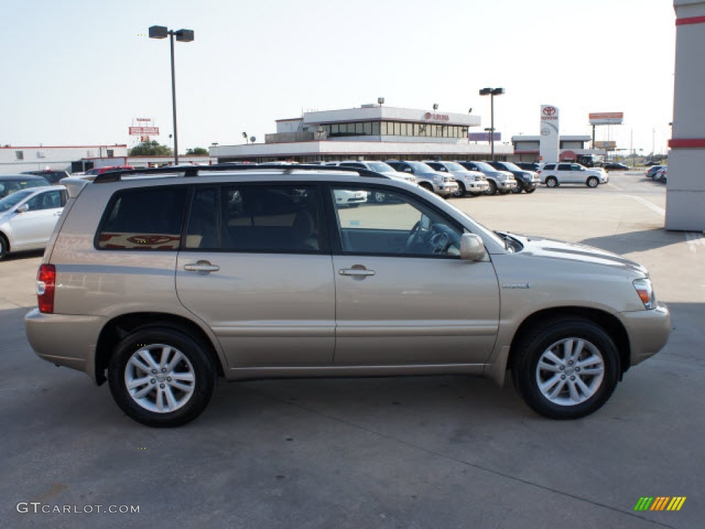 Sonora Gold Pearl 2007 Toyota Highlander Hybrid Exterior Photo #50728146