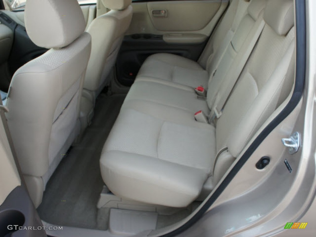Ivory Beige Interior 2007 Toyota Highlander Hybrid Photo #50728191