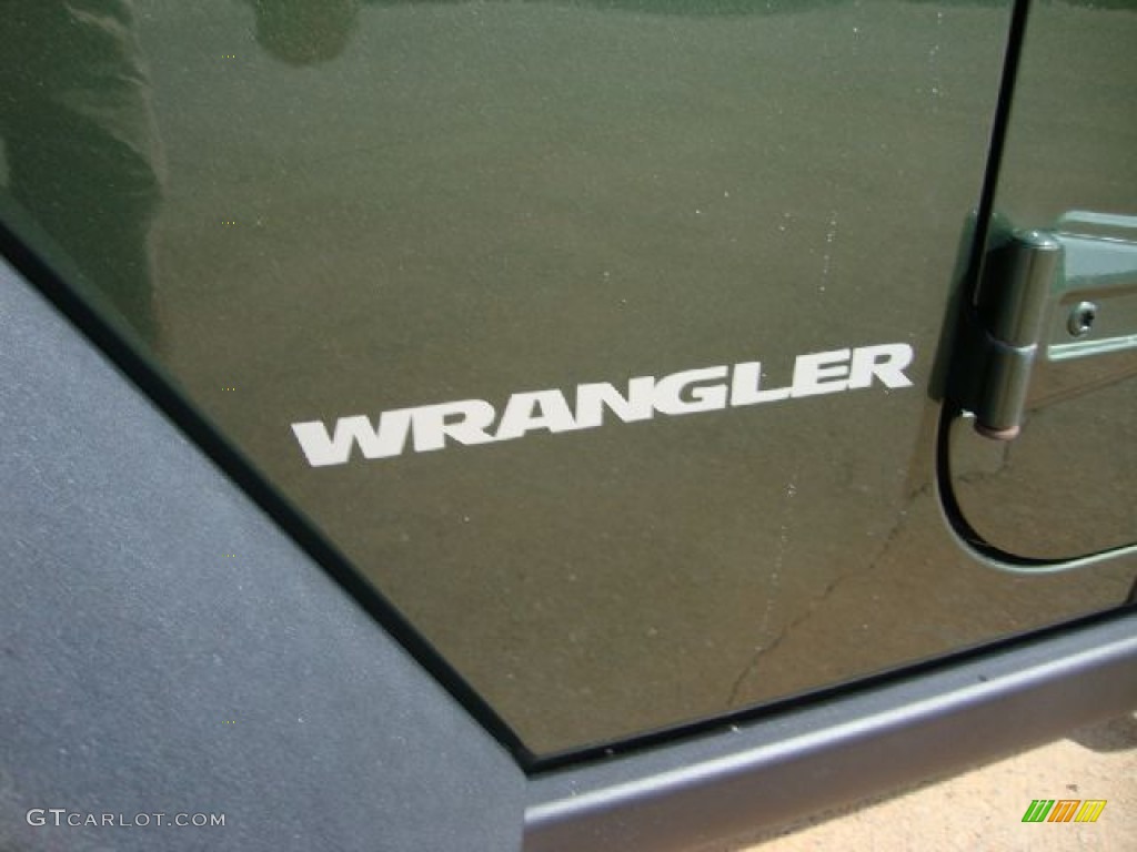 2008 Jeep Wrangler Rubicon 4x4 Marks and Logos Photo #50728779