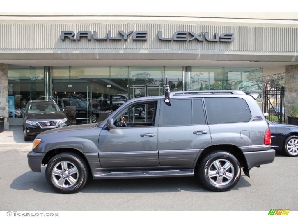 2006 LX 470 - Galactic Gray Mica / Stone photo #3