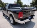 2010 Brilliant Black Crystal Pearl Dodge Ram 1500 Laramie Crew Cab  photo #4