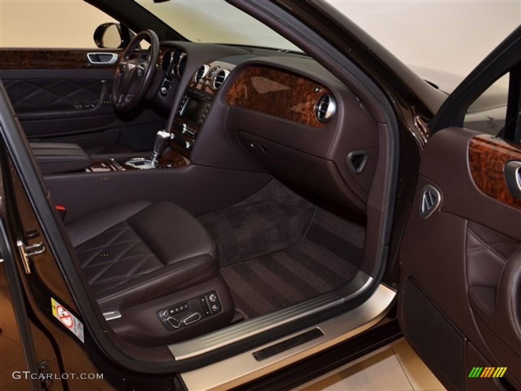 Burnt Oak Interior 2010 Bentley Continental Flying Spur Speed Photo #50732034