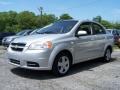 2007 Medium Gray Chevrolet Aveo LS Sedan  photo #1