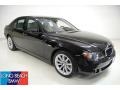 2007 Jet Black BMW 7 Series 750i Sedan  photo #1