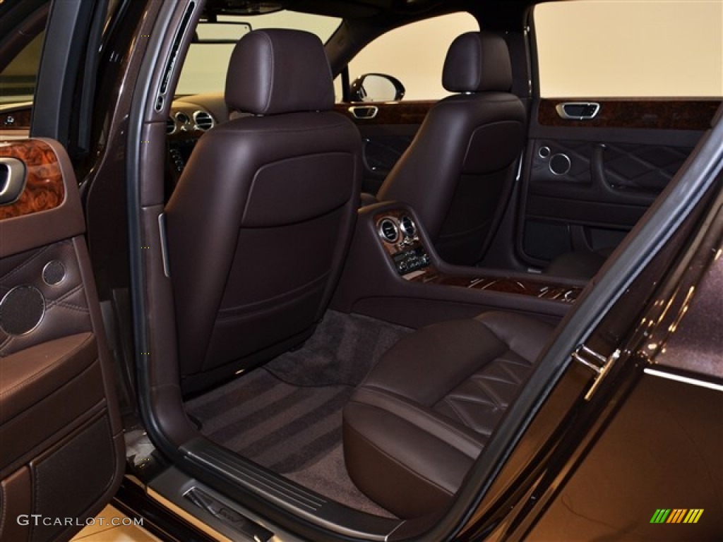 Burnt Oak Interior 2010 Bentley Continental Flying Spur Speed Photo #50732097
