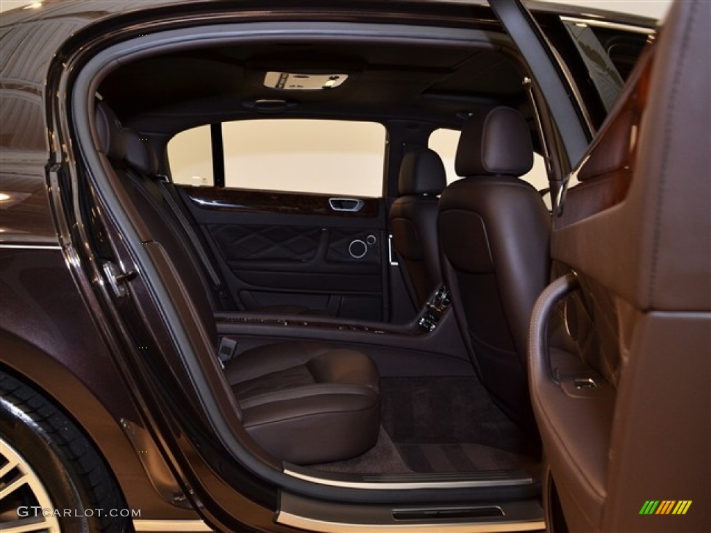 Burnt Oak Interior 2010 Bentley Continental Flying Spur Speed Photo #50732115