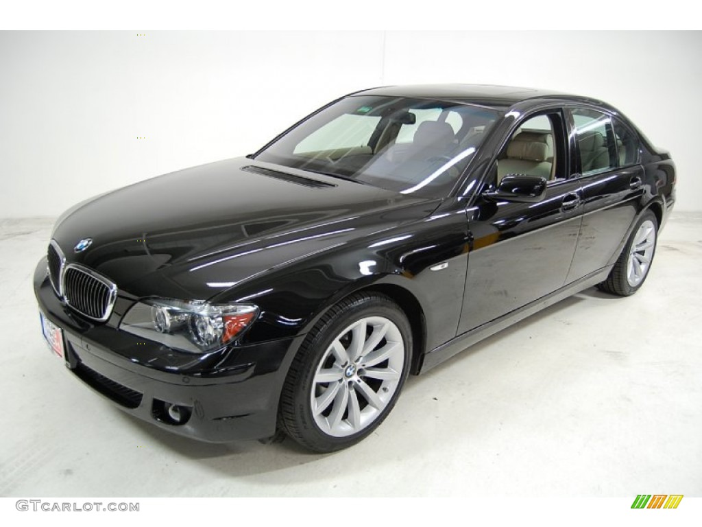 Jet Black 2007 BMW 7 Series 750i Sedan Exterior Photo #50732220