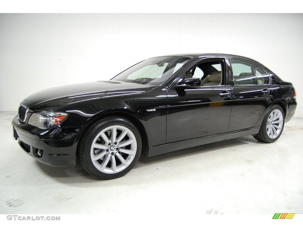 Jet Black 2007 BMW 7 Series 750i Sedan Exterior Photo #50732232