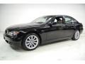 2007 Jet Black BMW 7 Series 750i Sedan  photo #12