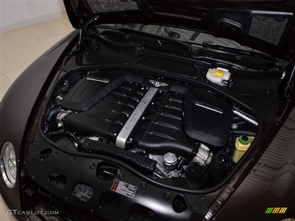 2010 Bentley Continental Flying Spur Speed 6.0 Liter Twin-Turbocharged DOHC 48-Valve VVT W12 Engine Photo #50732265