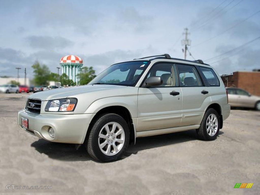Champagne Gold Opalescent 2005 Subaru Forester 2.5 XS Exterior Photo #50733888