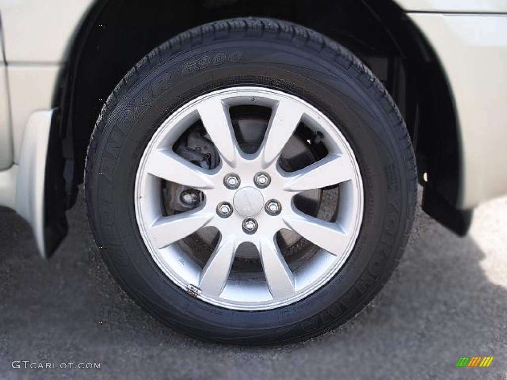 2005 Subaru Forester 2.5 XS Wheel Photo #50733984